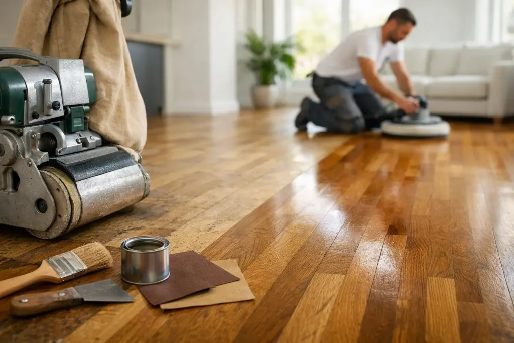When to Refinish Hardwood Floors